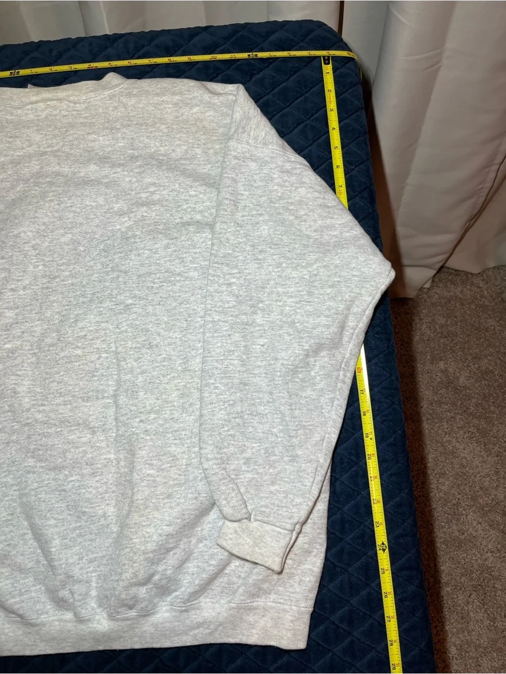 Classic Vintage Universal Studios Gray Crewneck Sweatshirt with Color Logo
